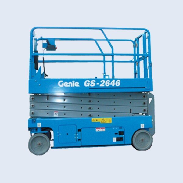 piattaforma aerea verticale pantografo GS2646