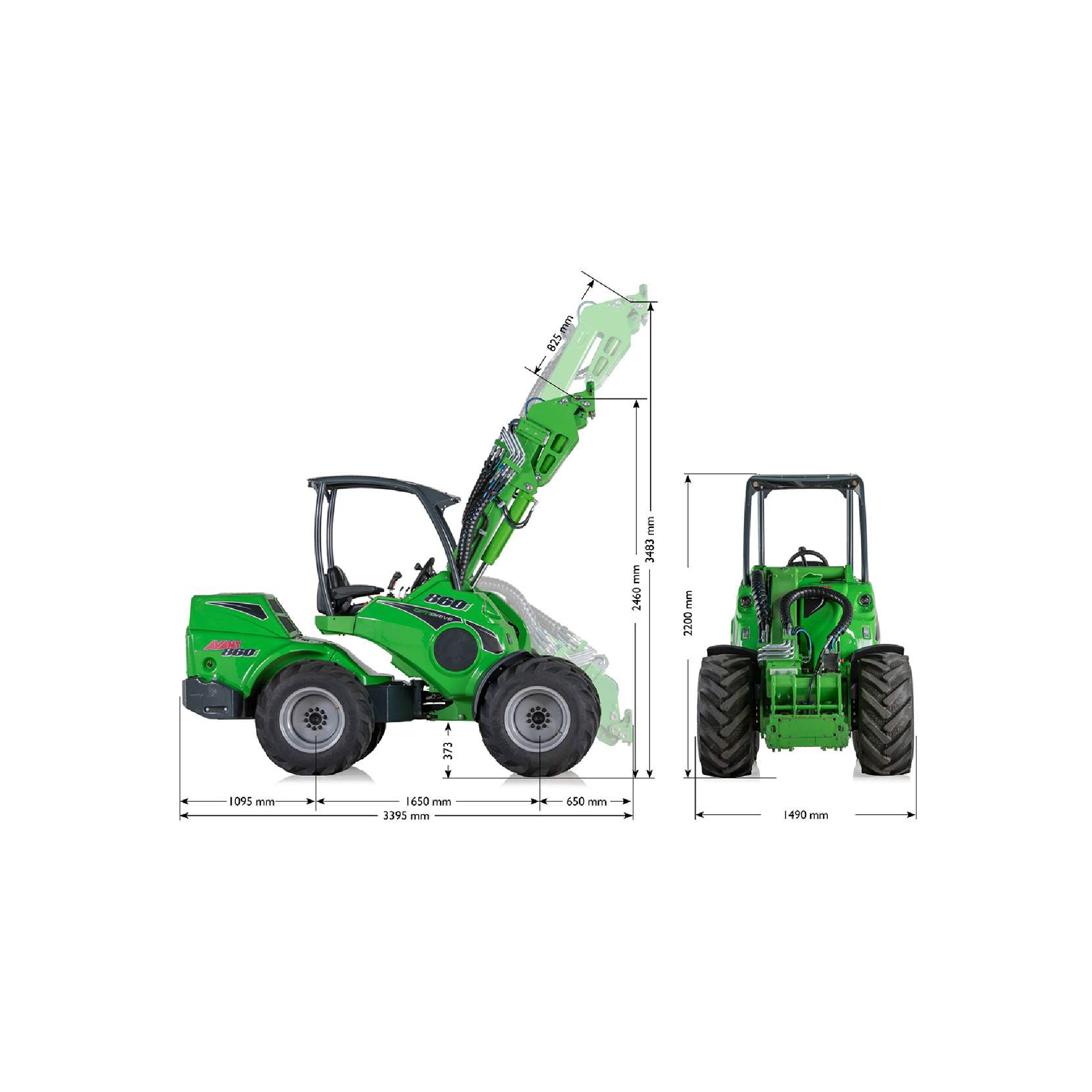 minipala avant 860 scheda tecnica 01